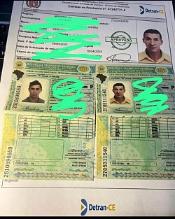 Entregar CNH física